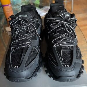 Balenciaga Men's Black Athletic Shoes